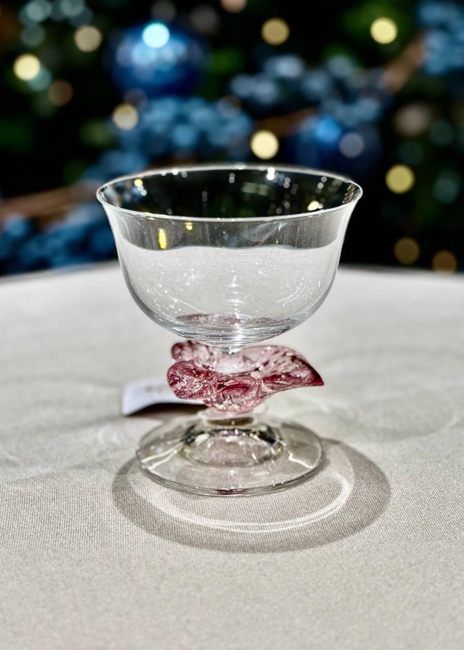 CR-60/зел Италия.Набор фужеров Хрусталь NINFEA-04