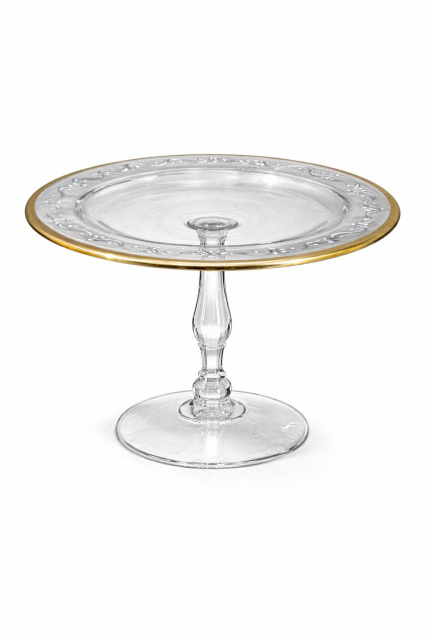 CR-62 Италия.Ваза на ножке Хрусталь STK1210