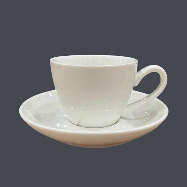 PD2055 Чашка с блюдцем из фарфора 250ML