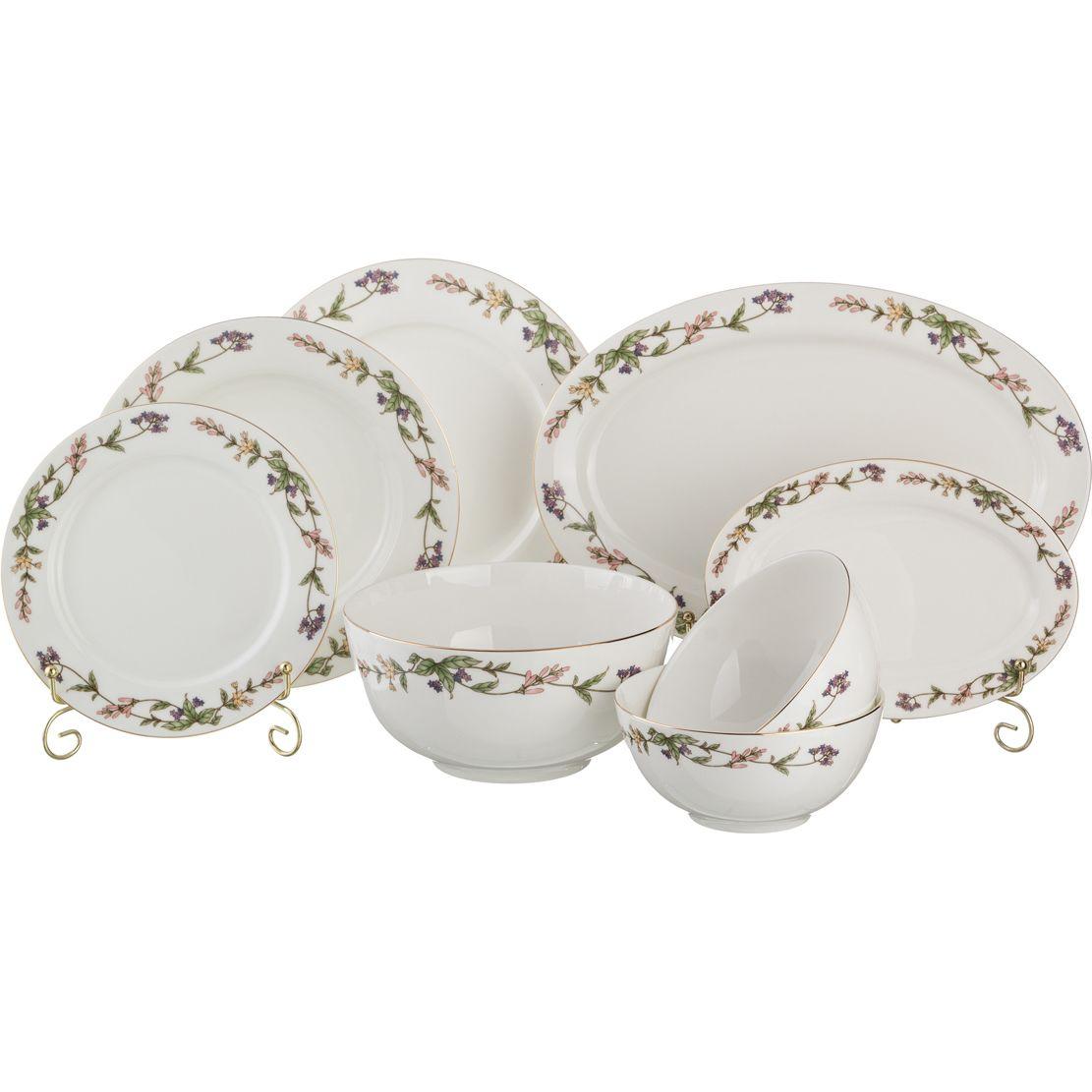 Рос 440-001 СТОЛОВЫЙ НАБОР НА 6 ПЕРСОН 23 ПР. "АНГЛИЙСКИЙ САД"