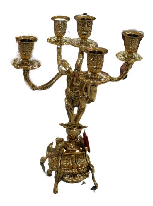 Гв-4060 Канделябры настольные в наборе 2шт размер 35*24 см бронза Virtus к-т