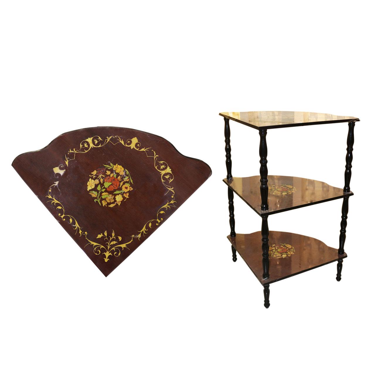 РД-10/18 JHC Подарок Угловой столик Апплик 3-х ярусный JHC/TC015/2 шт