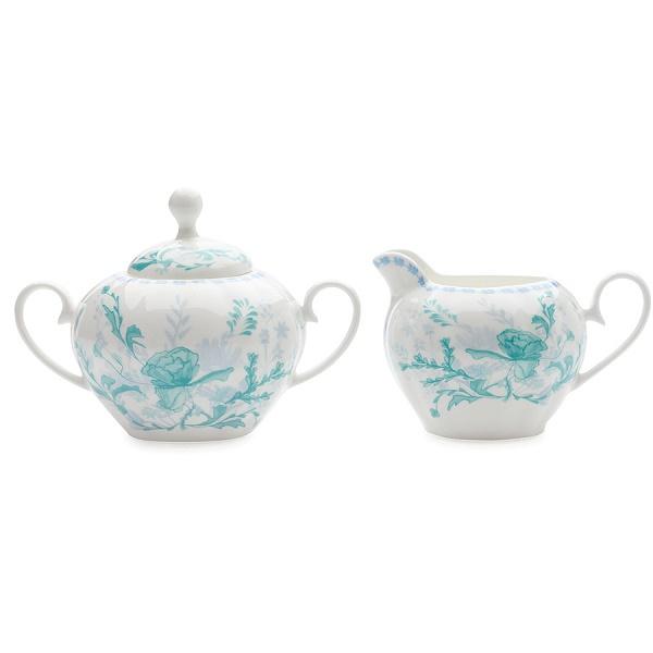 Р-19/22 Набор: сахарница +молочник "Атлантис"  MW583-VE3544 к-т (наборы фарфоровые сахарницы молочники)