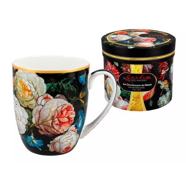 Хп-840-9205 Кружка Camio - Jan Davidszoon de Heem "Цветы в стиле барокко" 400 мл (CARMANI)