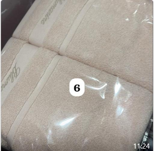 КПГ-519/беж Набор полотенец Blumarine 70*140-1шт/35*75-2 шт