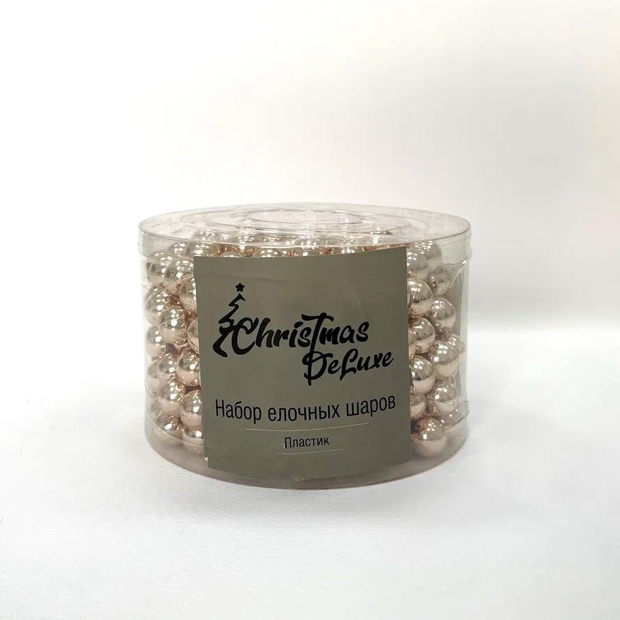 РТР 87015 БУСЫ НА ЕЛКУ Ø 1,4 СМ РОЗОВОЕ ЗОЛОТО 500 СМ ПЛАСТИК