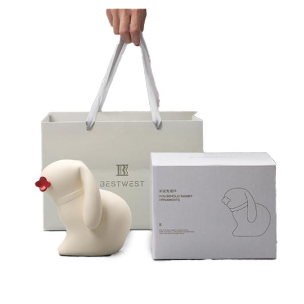 Ри-49/734 Статуэтка Кролик желтый YH23-02YE 13.5*16.5