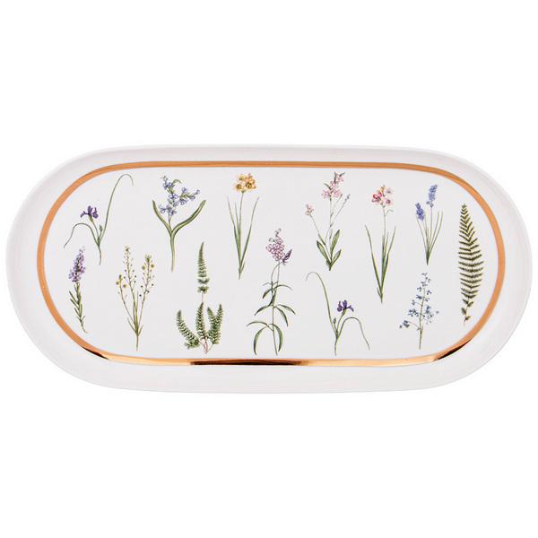 Рос 590-489 БЛЮДО LEFARD "GRASSLAND" ОВАЛЬНОЕ 30,5 СМ