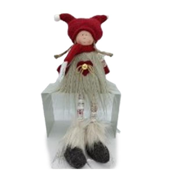 Ри-Нг-563 Декоративная мягкая игрушка "Девочка" HS-230448