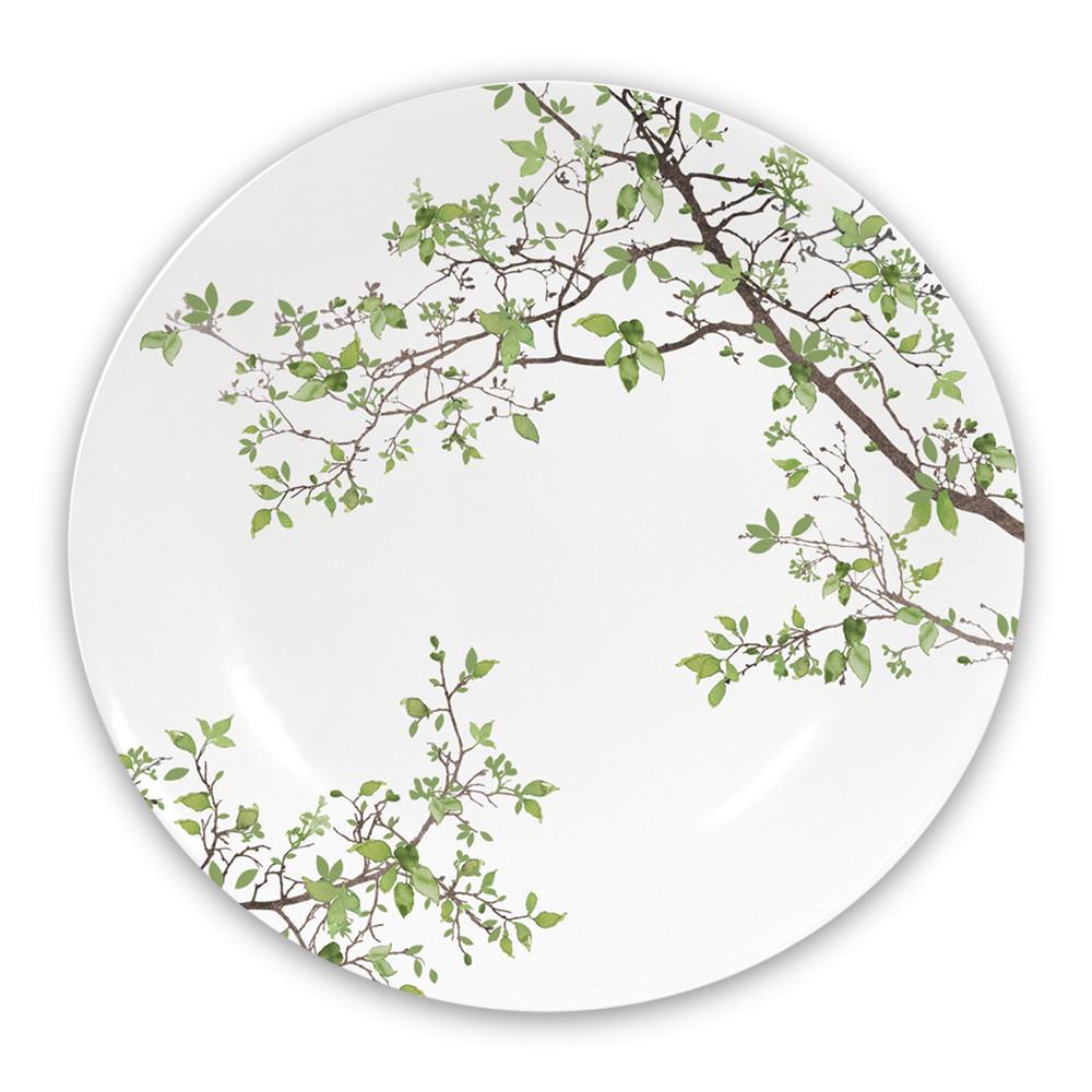 Ил-094397 Фарфоровая десертная тарелка "ПРИРОДА" 19 см  1083 NTRA
