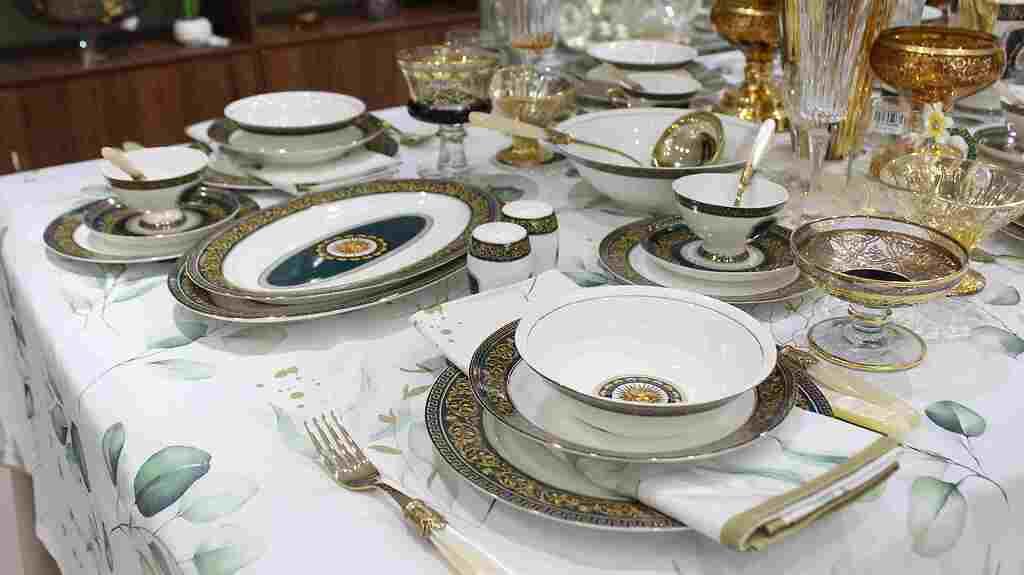 РД-14/91/1 Столовый сервиз JJD/TS3140 JJD GIFTS 59 PCS DINER SET GREEH уп