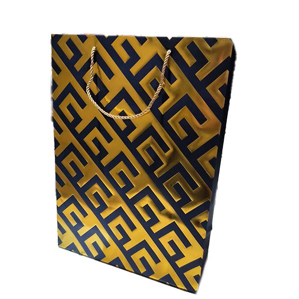 Ур-92 Пакет подарочный 42*31*12 (Полоска)