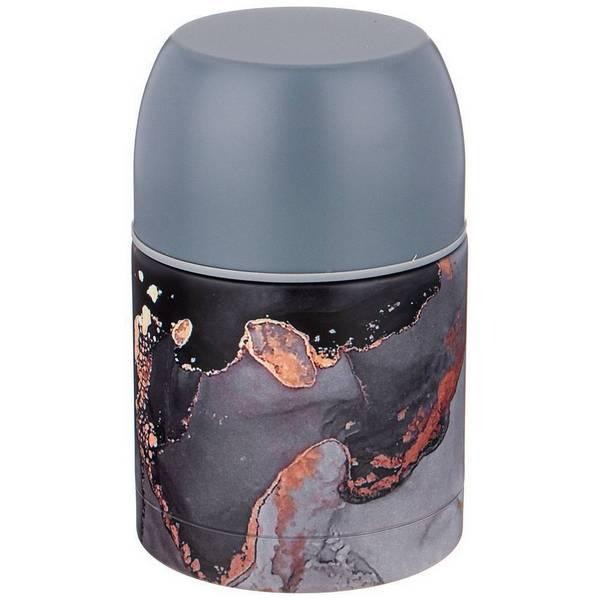 Рос 709-100 ТЕРМОС ВАКУУМНЫЙ AGNESS С ШИРОКИМ ГОРЛОМ, 500 МЛ, СЕРИЯ FANTASY, КОЛБА ИЗ НЕРЖ. СТАЛИ, УДОБНАЯ КРЫШКА-ЧАШКА