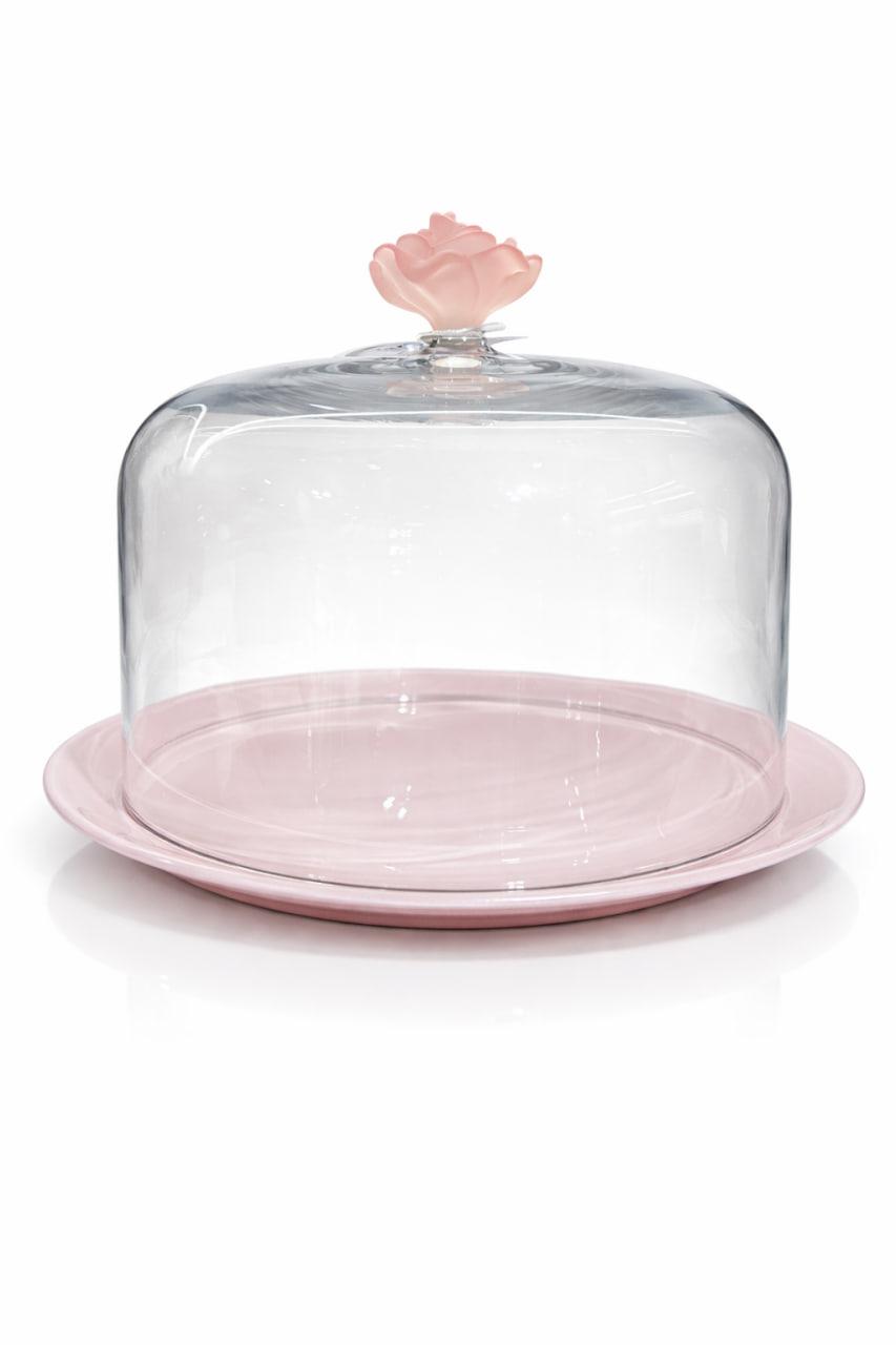 CR-17 Италия.Блюдо с крышкой Хрусталь DOLCE-04