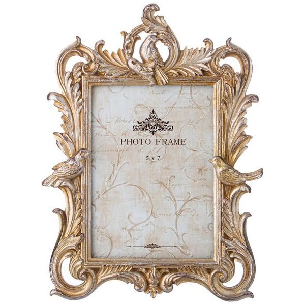 Рос 504-368 ФОТОРАМКА КОЛЛЕКЦИЯ "РОКОКО", 21,2*2,3*28,5CM