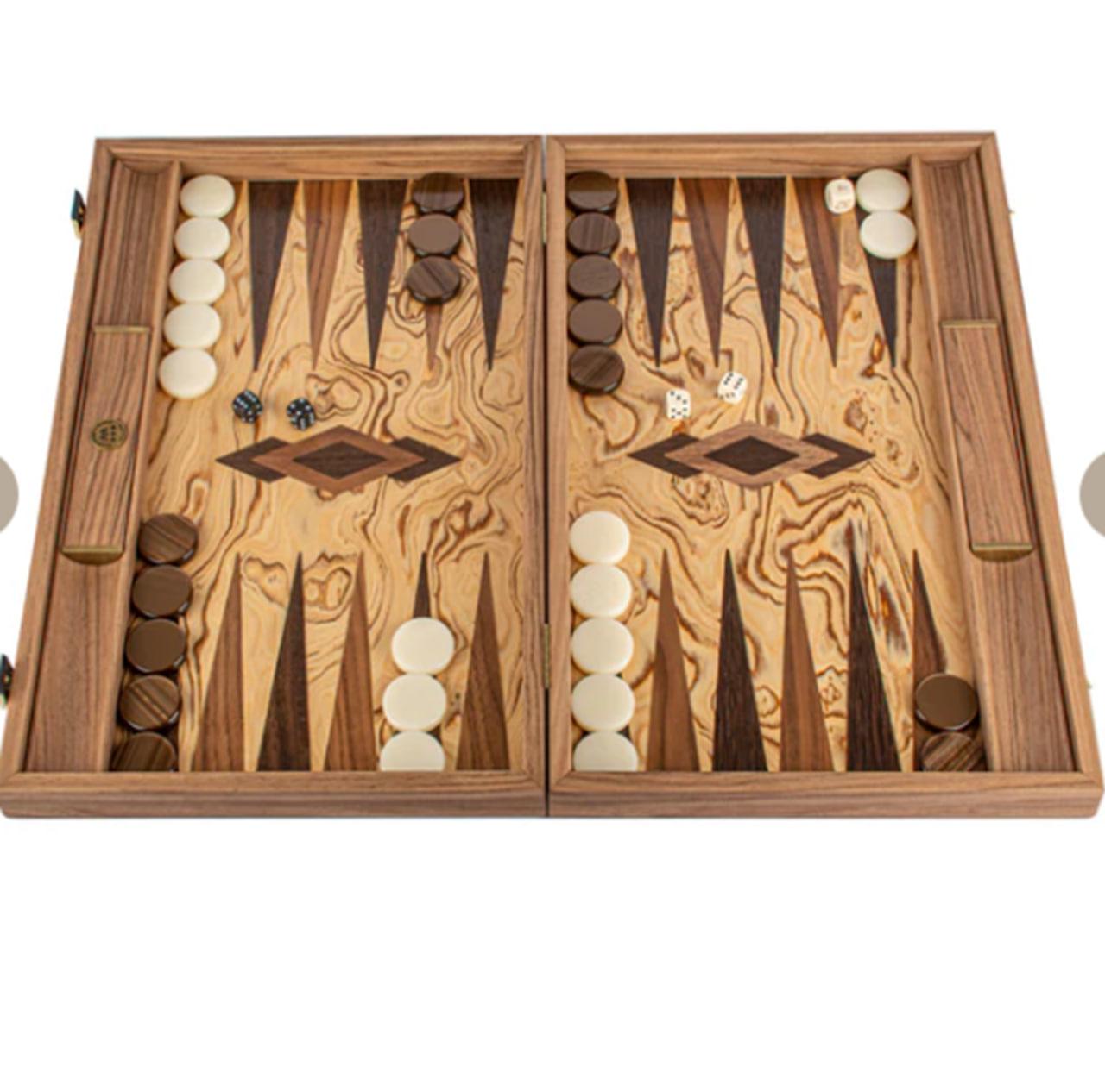 Ми-128 Нарды ручной работы из крокодиловой кожи 48 x 30 см BDE1CPR