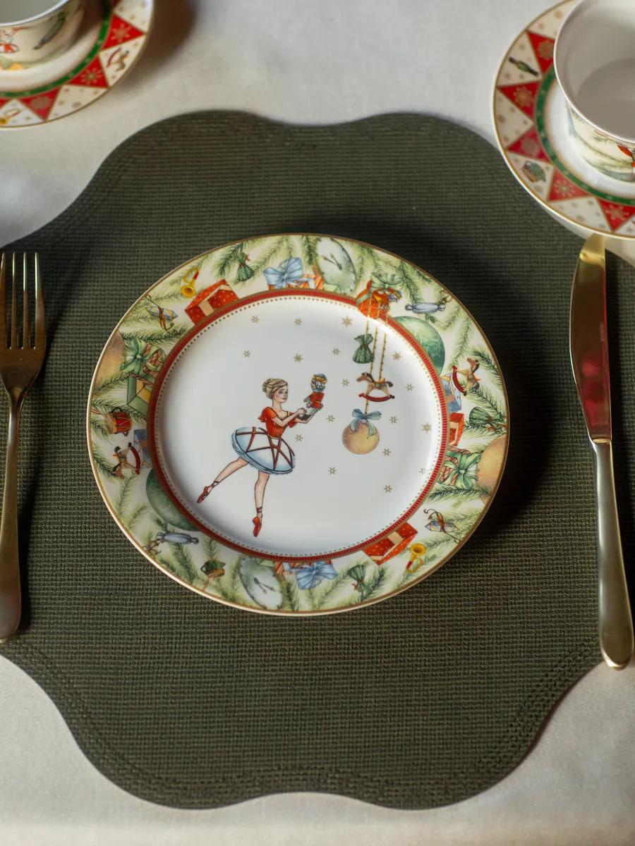 Рос 85-1922 ТАРЕЛКА ЗАКУСОЧНАЯ LEFARD "ЩЕЛКУНЧИК" 20,5 СМ