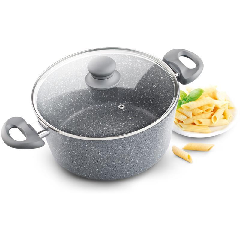 LT 1189 Кастрюля с мраморным покрытием FLINT Lamart 4 л