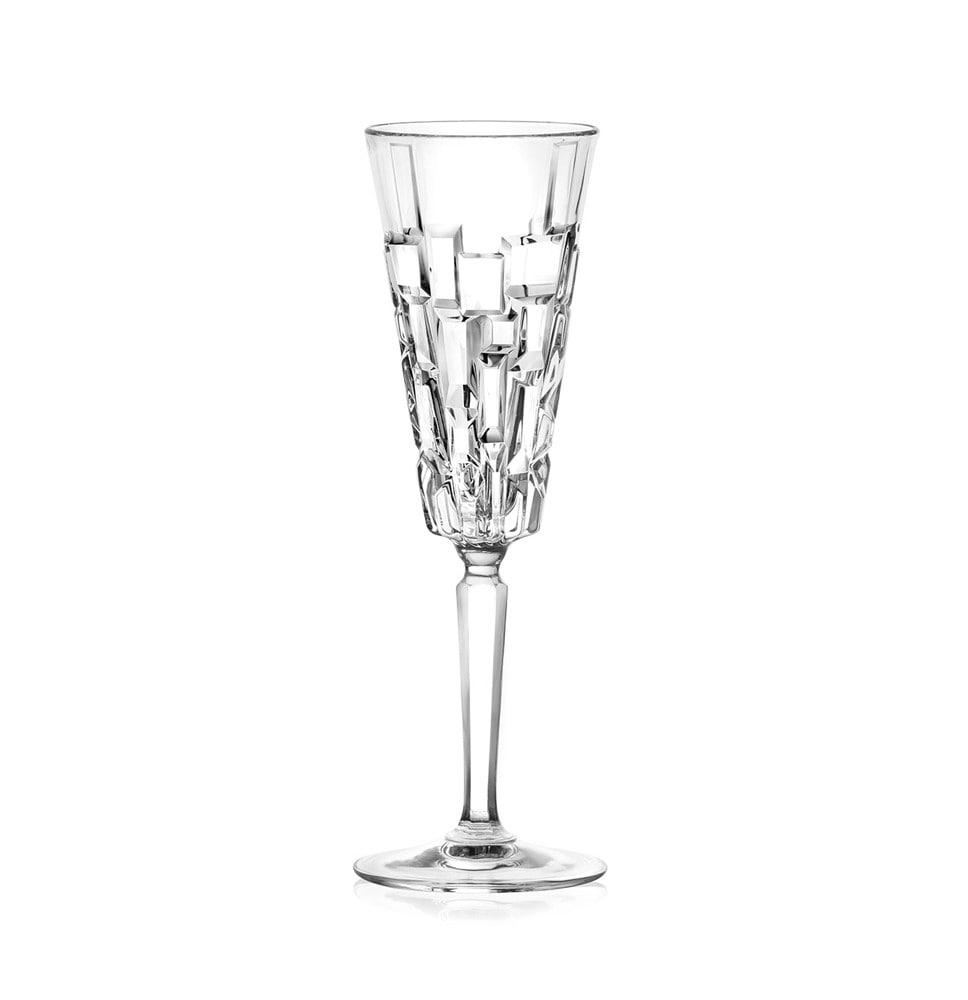 RCR-16 Набор стеклянных бокалов ETNA FLUTE из 6 штук 27437020006 / 190 ml / в: 22 см